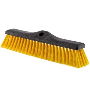 Szögletes Nézet a Bollox 80cm Sárga Sörtéjű Beltéri Seprűfejről - Partvis fej