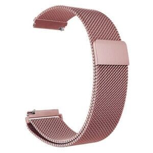 MYBANDZ Milánói mágneses fém óraszíj - pink-arany / 22mm 143623485 - Okosóra szíj