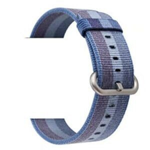 MYBANDZ Szövet óraszíj /kék-szürke// 20mm