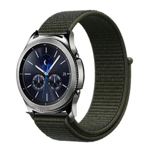 MYBANDZ khaki szőtt nylon óraszíj okosórán