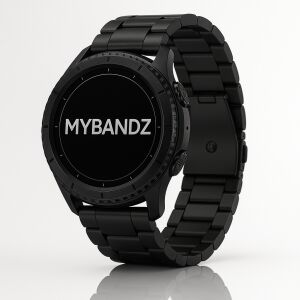 MYBANDZ Klasszikus fém óraszíj - fekete/18mm 143150400 - Okosóra szíj