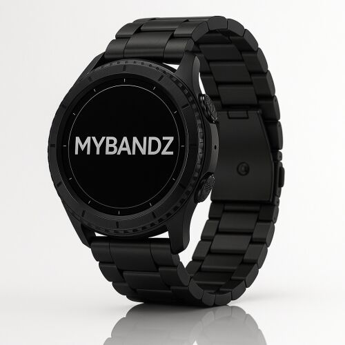 MYBANDZ Klasszikus fém óraszíj - fekete/18mm 143150400