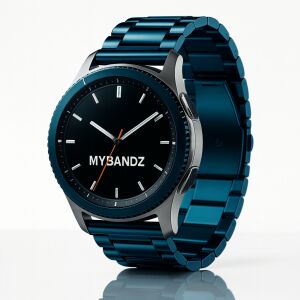 MYBANDZ Klasszikus fém óraszíj /sötétkék/ 22mm 143150166 - Okosóra szíj