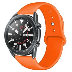 MYBANDZ Szilikon óraszíj gömb csattal /narancs/ 20mm 143150528 - Okosóra szíj