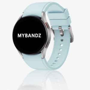 MYBANDZ Szilikon óraszíj Galaxy Watch 4-5-6-7/babakék-rés nélkül/ 20mm 145382918 - Okosóra szíj