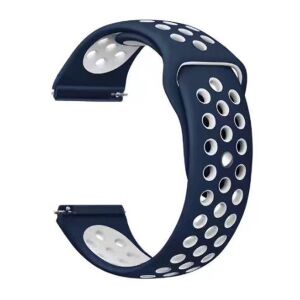 MYBANDZ kék-fehér szilikon óraszíj 22mm - Mybandz