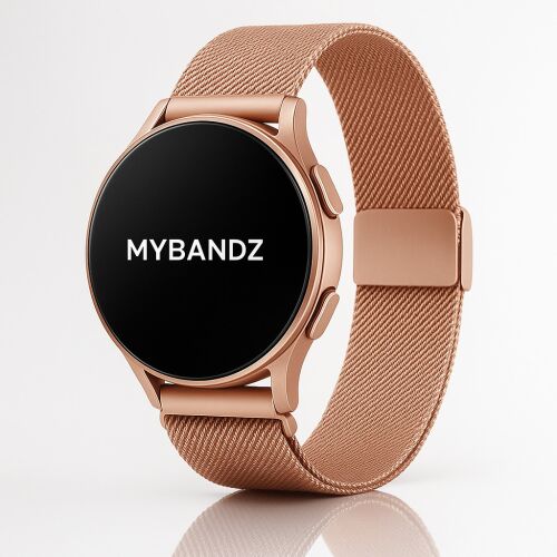 MYBANDZ Csatos milánói  fém óraszíj / rosegold / 20mm 143148767