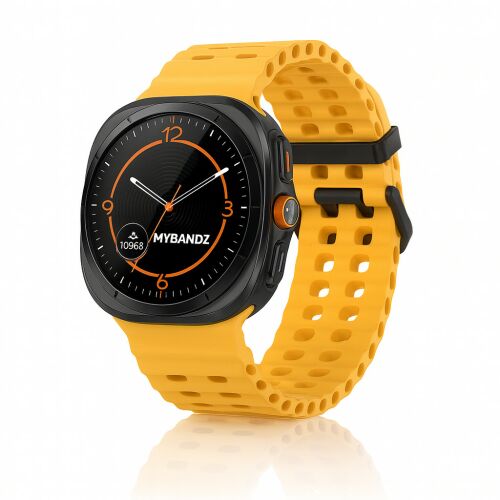 Mybandz Waves szilikon szíj-mangó/Samsung Galaxy Watch Ultra 143150373