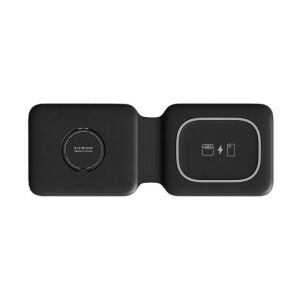 3in1 vezeték nélküli töltő-fekete