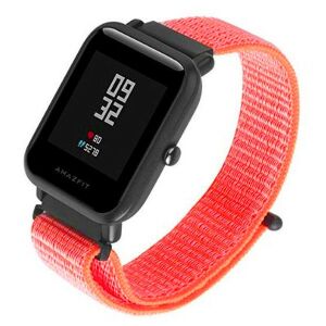 MYBANDZ narancssárga tépőzáras szövet óraszíj Amazfit okosórához - Mybandz