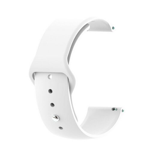 MYBANDZ Fehér Szilikon Óraszíj 18mm