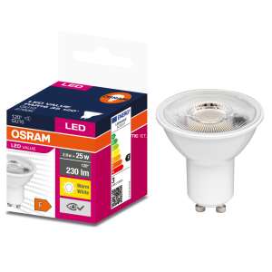 Osram Value PAR16 35 120° 2,8W/827 2700K GU10 LED 2 roky gar. 2019. 43342466 - Osram Žiarovky