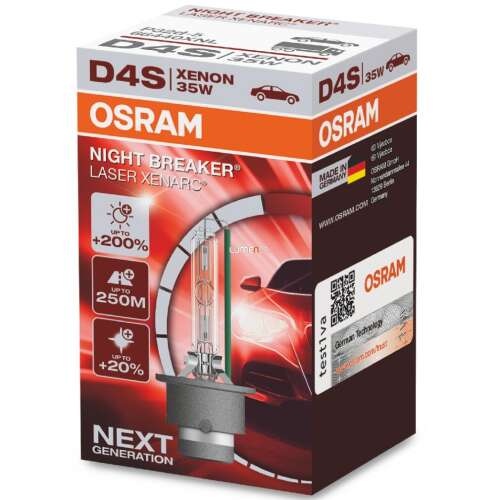 Osram Xenarc Night Breaker Laser D4S +200% Next Generation Autoscheinwerferlampe in Box