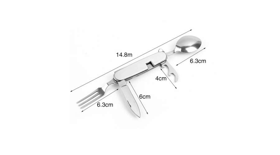 4:1 in Multifunktionales Edelstahlbesteck / OT-GA-1
