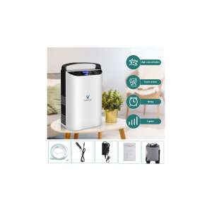 Varon portable oxygen concentrator, OT-OX-1, with accessories, including power adapter, car charger, tubing, carrying bag, and user manual - Humidifier, Oxygen concentrator, Foot Massager and Electric Blanket Warmer