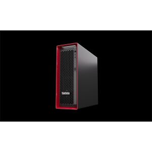 Lenovo ThinkStation P5 Tower angled view, powerful desktop workstation - Gaming