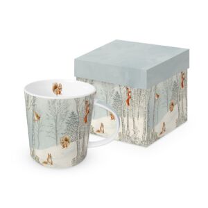 PPD.360302778 Porcelánbögre 0,4l dobozban, Ecureuil hiver 113256905 - Nonbrand Bögre