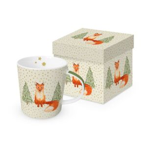 PPD.360302839 Porcelánbögre 0,4l dobozban, Snowflakes &amp; Fox 113256907 - Nonbrand Bögre