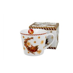 D.G.52251 Porcelánbögre 610ml, dobozban, Santa on Sleigh 113256969 - Nonbrand Bögre