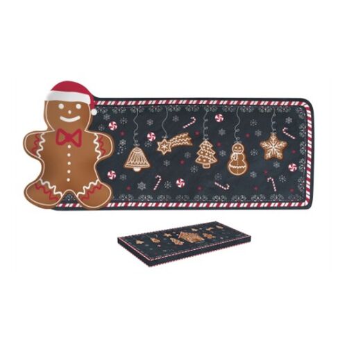 R2S.1471GING Porcelántálca 36x16cm, dobozban, Gingerbread 113257050