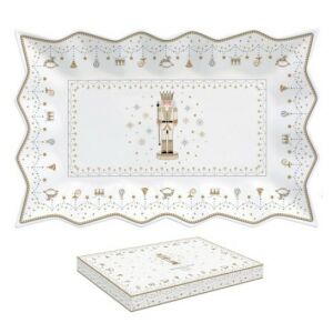 R2S.1004RNUT Porcelántálca 35x23cm, dobozban, Royal Nutcracker 113257057 - Tálca