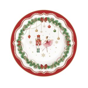R2S.944MNOE Porcelán desszerttányér 19cm, Magie de Noel 113257070 - Tányér