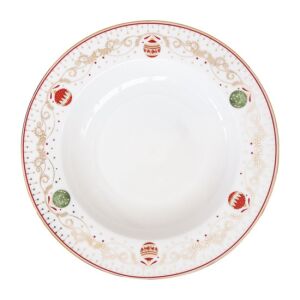 R2S.943CEVE Porcelán mélytányér 21,5cm, Christmas Eve 113257085 - Tányér