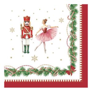 R2S.414MNOE Papírszalvéta 33x33cm, 20db-os, Magie de noel 113257107 - Háztartási papírtermék