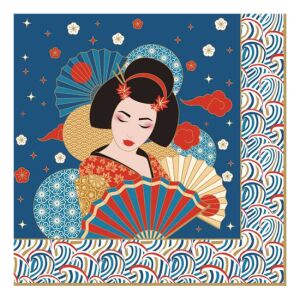 R2S.414TOKY Papírszalvéta 33x33cm, 20db-os, Tokyo 113257105 - Szalvéta