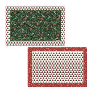 R2S.320FACH Műanyag tányéralátét kétoldalas 45x30cm, Atmosphere, Fancy Christmas 113257109 - Tányéralátét