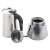 Stainless steel coffee maker disassembled