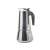 Stainless steel coffee maker, 12 cups, black