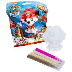 Paw Patrol Felties color-in surprise figure, includes 4 markers, choose from Chase, Marshall, Rubble, or Skye - Mancs Őrjárat