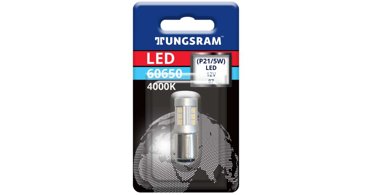 Tungsram 60650 P21/5W LED 4000K Bay15d 93117017