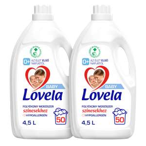 Lovela Baby Hypoalergenic Detergent lichid pentru haine colorate 2x4.5l 76044113 Casa si gradina