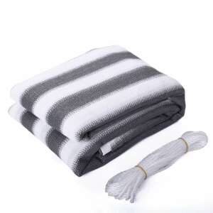 LifeTime Garden teraszkorlát Árnyékoló 76x600cm #szürke-fehér