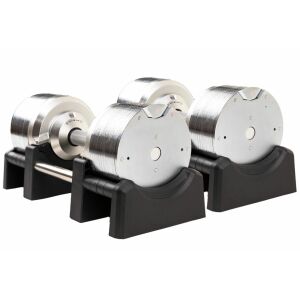 Állítható súlyzókészlet, Zoco Body Fit, YLK052, össztömeg 65 kg, acél, króm 113267563 - Alakformálás