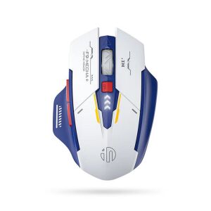 Inphic F9 Mecha vezeték nélküli egér – irodai és gamer használatra, RGB, fekete