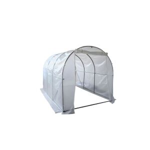 Fóliasátor 200x200x300 cm erősített vázzal+fólia átlátszó 113284537 - Kert