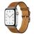 Apple Watch barna bőrszíj 44/45/46/49mm Apple Watch-on