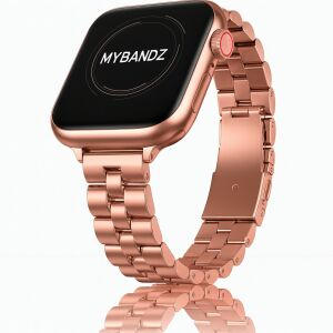 Apple Watch "Jubilee" láncszemes vékony fém óraszíj /rosegold/ 40/41 és 42mm 143150435 - Okosóra szíj