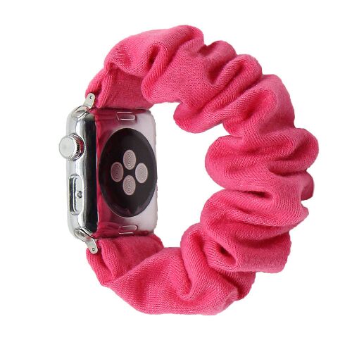 Apple Watch rózsaszín scrunchie szíj 44/45/46/49mm
