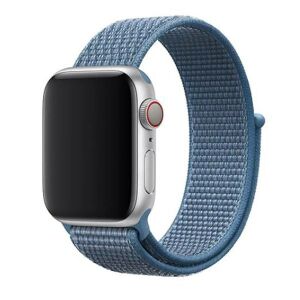 Apple Watch rugalmas szövet óraszíj /kék/ 40/41 és 42mm