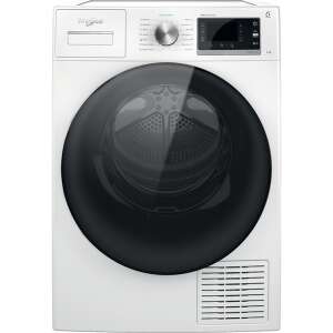 Whirlpool W6 D94WB EE hőszivattyús szárítógép LCD kijelzővel, 9kg, fehér - Szárítógép