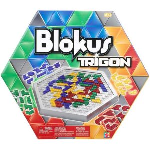 Blokus Trigon társasjáték doboz, stratégiai játék 2-4 játékosnak, 7 éves kortól - Mattel