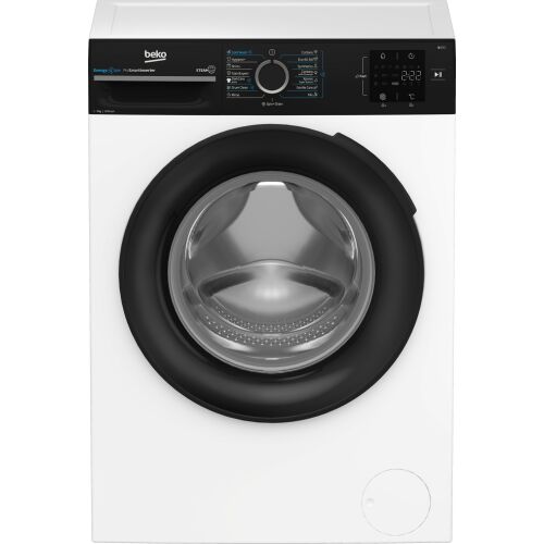 Преден изглед на пералня Beko BM3WFSU37213WPBB 7 кг, енергиен клас A
