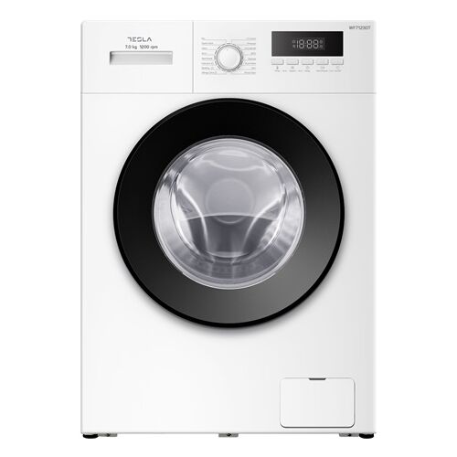 Predný pohľad na práčku s predným plnením Tesla WF71230T 7 kg