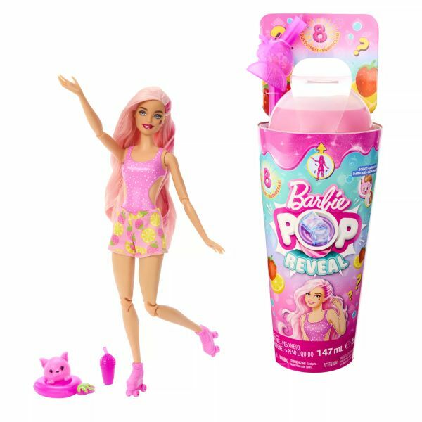 E-shop Bábika Barbie Slime Reveal Surprise - Jahodový sen