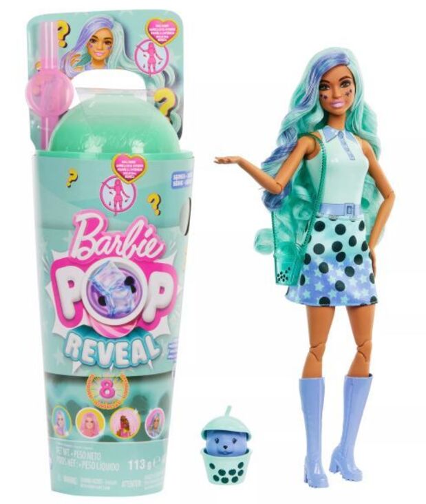 Barbie Pop Reveal Zöld Tea Baba