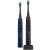 Berdsen Galaxy Sonic Zahnbürste, 2 elektrische Zahnbürsten, Ladestation, blau und schwarz